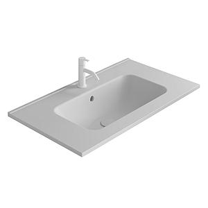 Frontline Royo Enzo Ceramic Basin 60 Gloss White