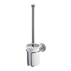 Burlington Toilet Brush & Holder Chrome
