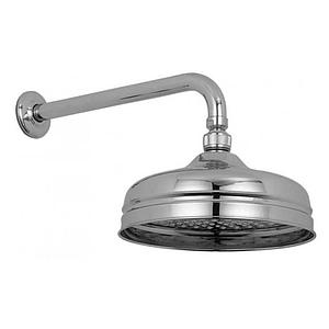 Vado Traditional 200mm (8") Round Shower Head With Shower Arm
