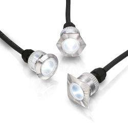 Aurora 350ma Stainless Steel 316 Ip68 Fixed 1w Led Marker Light White
