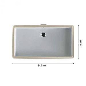 Saneux Uni 84 X 46 Cm Undermount Basin