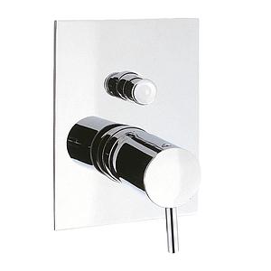 Crosswater Kai Lever Manual Shower Valve Diverter Recessed Chrome