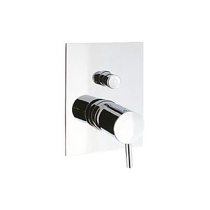 Crosswater Kai Lever Manual Shower Valve Diverter Recessed Chrome