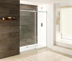 Eastbrook Vanguard 10mm Slider 1100x2000 Chrome