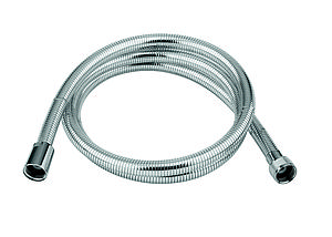 Crosswater Shower Hose 8mm x 1.5m Easyclean Chrome