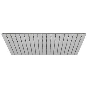 Vado Aquablade Single Function Easy Clean Slim Line Square Shower Head, 500mm (20") Chrome