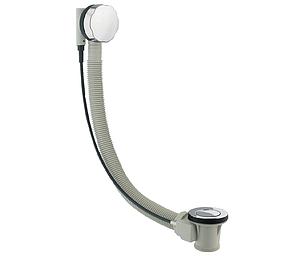 Just Taps Extended Bath Pop Up Waste Chrome