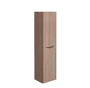 Cubico Envy Tall Bathroom Storage Unit Right Hand Grey Elm