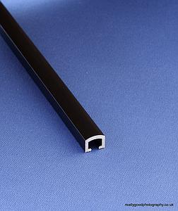 European Tiles 10mm Listello Tile Border Black Aluminium