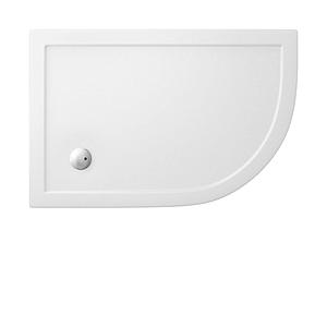Crosswater Offset Quadrant Right Hand 35mm Acrylic Shower Tray 900 x 1200mm