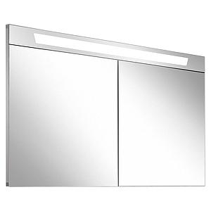 Schneider 2 Door Mirror Cabinet Capeline Fl 60cm x70 To 80cm (CAP 60/2/FL eloxiert)