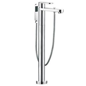 Vado Life Bath Shower Mixer With Shower Kit Single Lever Floor Mounted